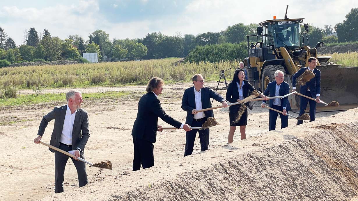 Spatenstich Buckower Felder